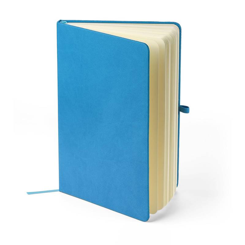 Recyklovaný zápisník A5 Bloom, bílá Recyklovaný zápisník A5 Bloom, bílá