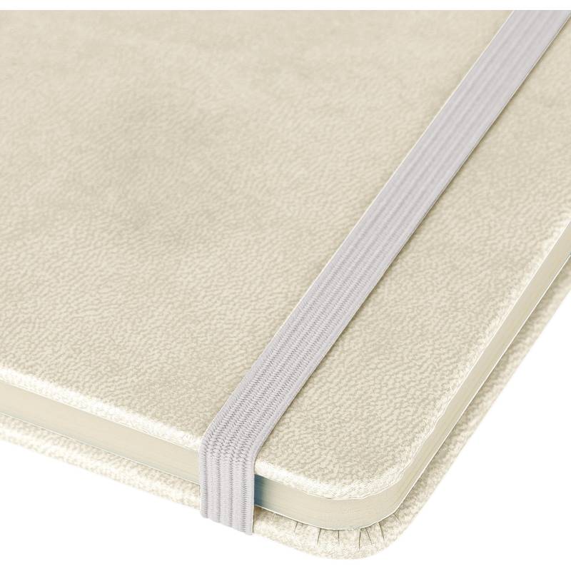 Recyklovaný zápisník A5 Bloom, bílá Recyklovaný zápisník A5 Bloom, bílá