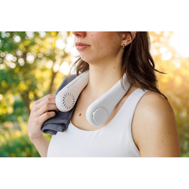 Ventilátor na krk Fresh, bílá Ventilátor na krk Fresh, bílá