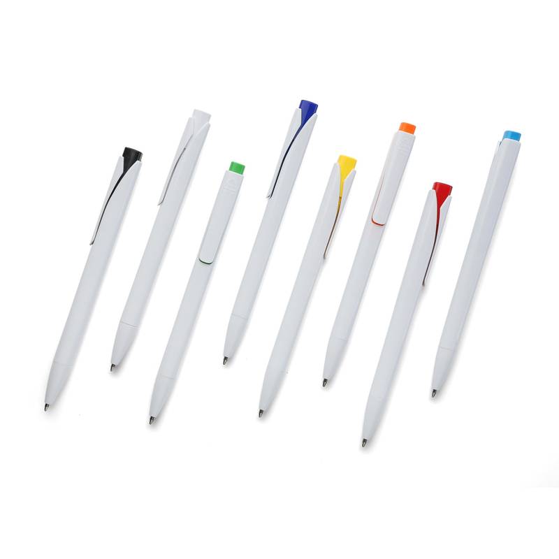 Kuličkové pero z recyklovaného kartonu Oasis, černá Kuličkové pero z recyklovaného kartonu Oasis, černá