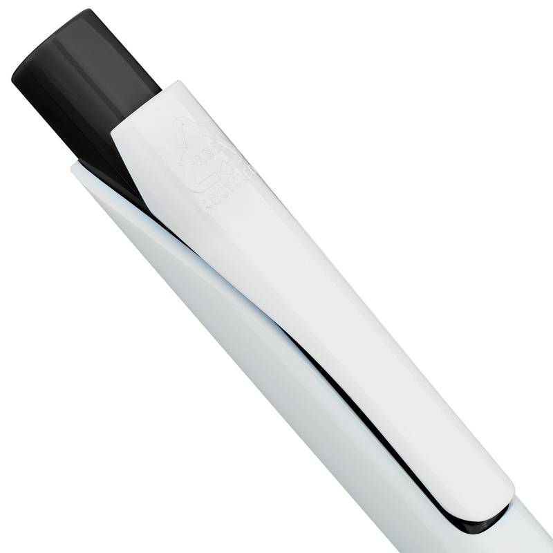 Kuličkové pero z recyklovaného kartonu Oasis, černá Kuličkové pero z recyklovaného kartonu Oasis, černá