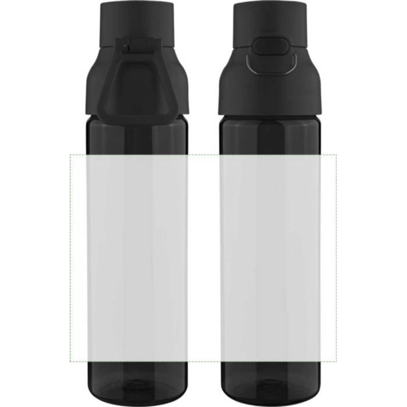 Tritanová láhev na pití 750 ml Bliss, černá Tritanová láhev na pití 750 ml Bliss, černá