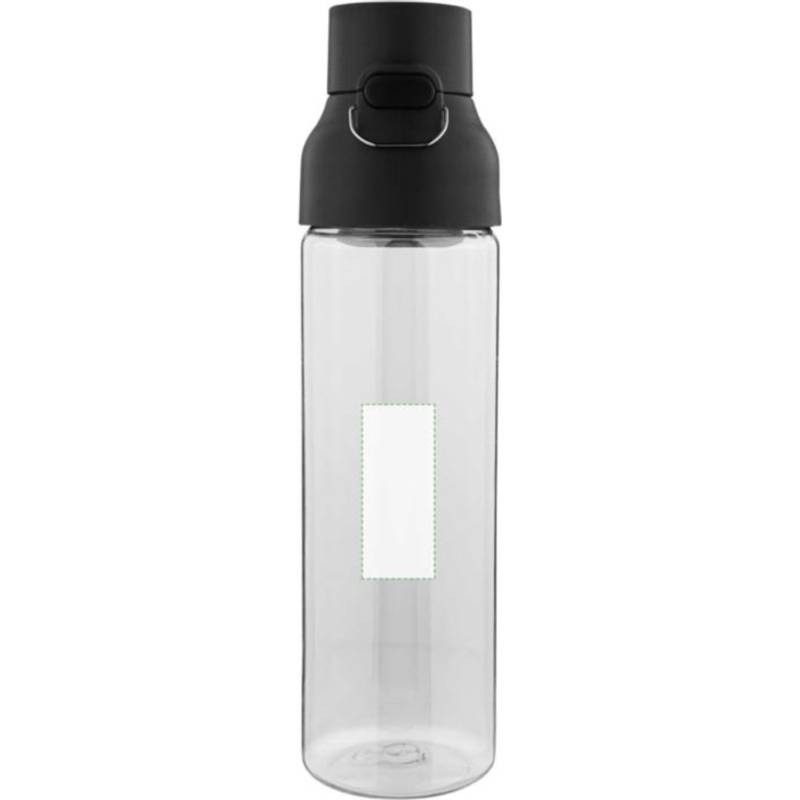 Tritanová láhev na pití 750 ml Dune, černá Tritanová láhev na pití 750 ml Dune, černá