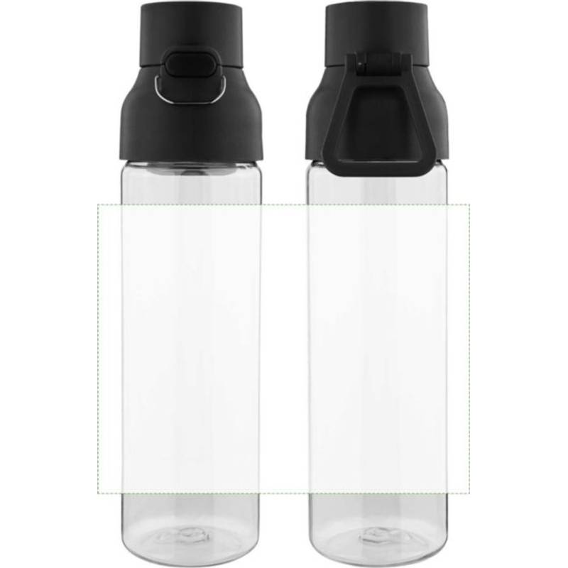 Tritanová láhev na pití 750 ml Dune, černá Tritanová láhev na pití 750 ml Dune, černá