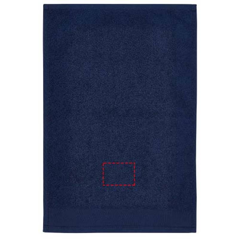 Bavlněný ručník 30x50 cm s gramáží 550 g/m² Chloe, modrá Navy Bavlněný ručník 30x50 cm s gramáží 550 g/m² Chloe, modrá Navy