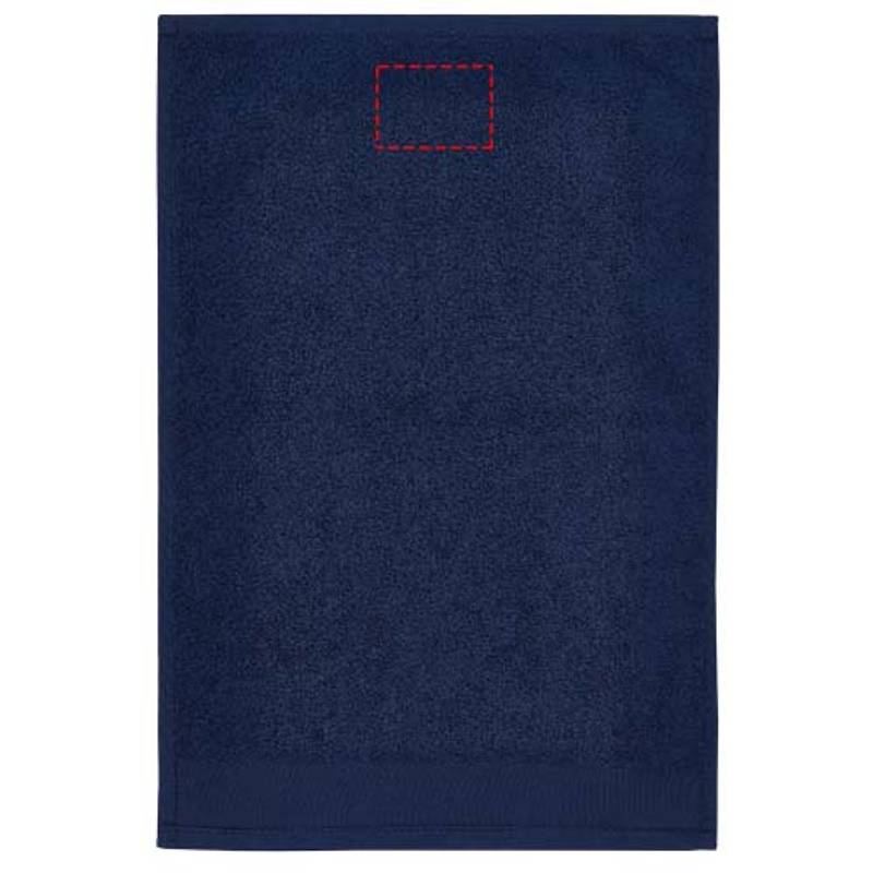Bavlněný ručník 30x50 cm s gramáží 550 g/m² Chloe, modrá Navy Bavlněný ručník 30x50 cm s gramáží 550 g/m² Chloe, modrá Navy