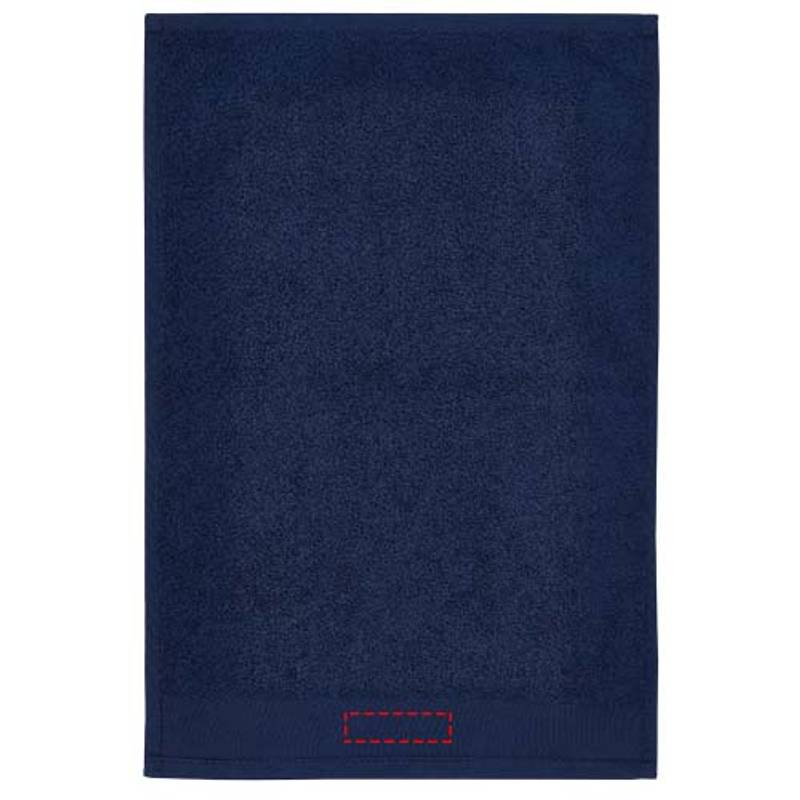 Bavlněný ručník 30x50 cm s gramáží 550 g/m² Chloe, modrá Navy Bavlněný ručník 30x50 cm s gramáží 550 g/m² Chloe, modrá Navy
