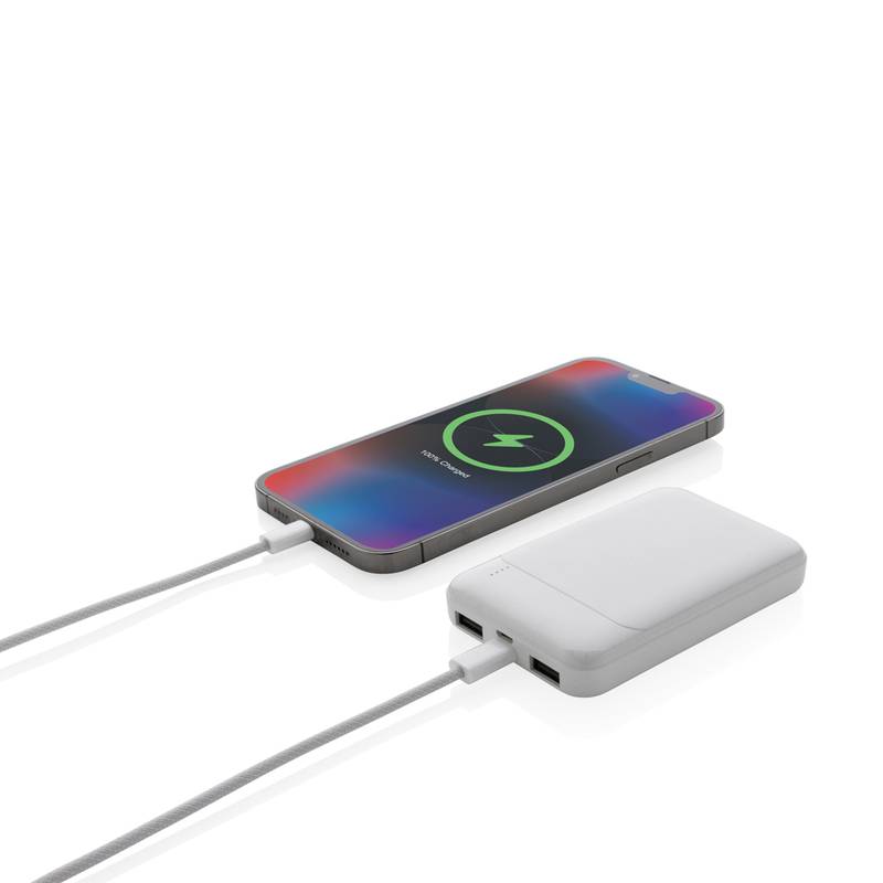 Powerbanka 5000 mAh, bílá Powerbanka 5000 mAh, bílá