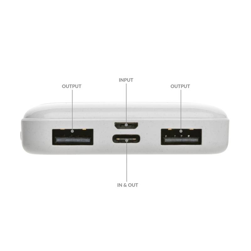Powerbanka 5000 mAh, bílá Powerbanka 5000 mAh, bílá
