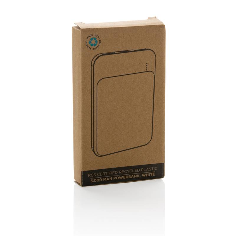 Powerbanka 5000 mAh, bílá Powerbanka 5000 mAh, bílá