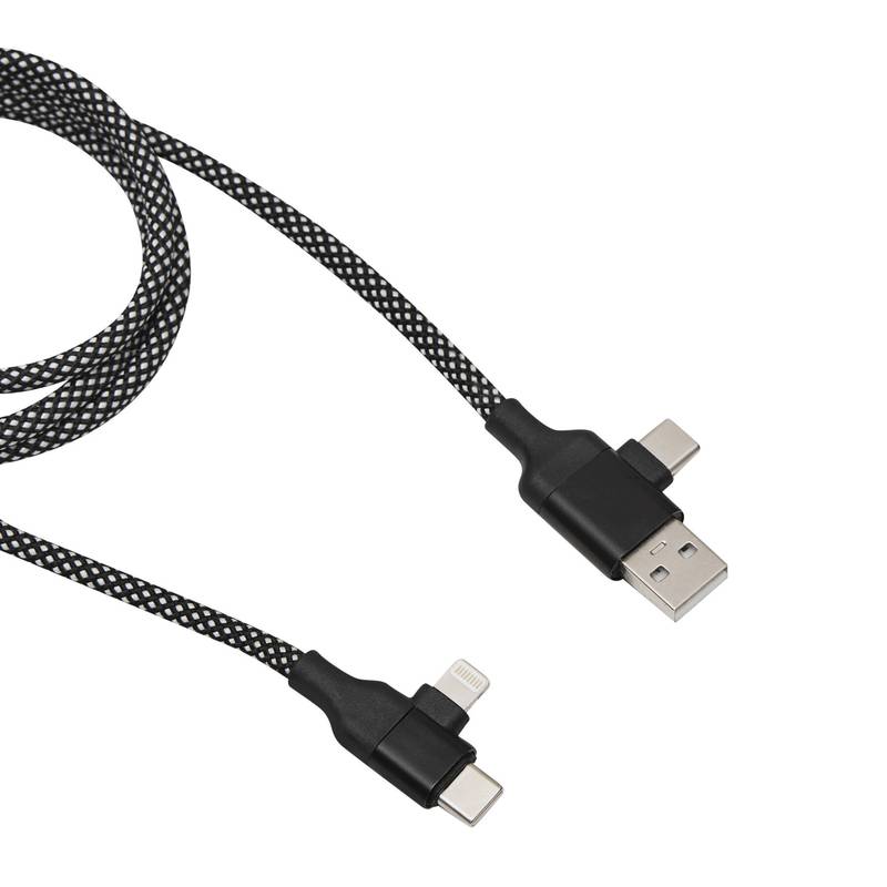SUPERMAG - Nabíjecí a datový kabel, černá SUPERMAG - Nabíjecí a datový kabel, černá