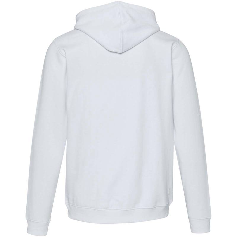 Spinel unisex mikina s kapucňou, biela XS Spinel unisex mikina s kapucňou, biela XS