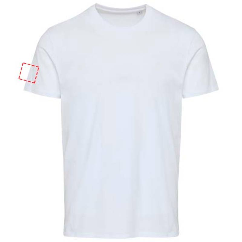Azurite unisex tričko s krátkym rukávom z org.materiálu 160 g/m², biela XS Azurite unisex tričko s krátkym rukávom z org.materiálu 160 g/m², biela XS