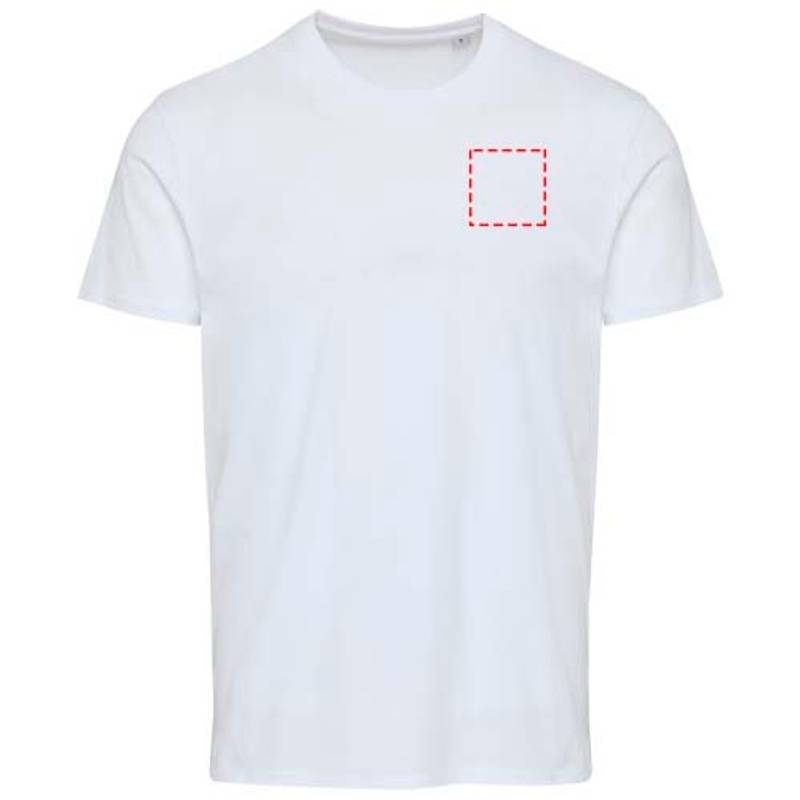 Azurite unisex tričko s krátkym rukávom z org.materiálu 160 g/m², biela XS Azurite unisex tričko s krátkym rukávom z org.materiálu 160 g/m², biela XS