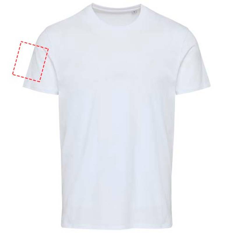 Azurite unisex tričko s krátkym rukávom z org.materiálu 160 g/m², biela XS Azurite unisex tričko s krátkym rukávom z org.materiálu 160 g/m², biela XS