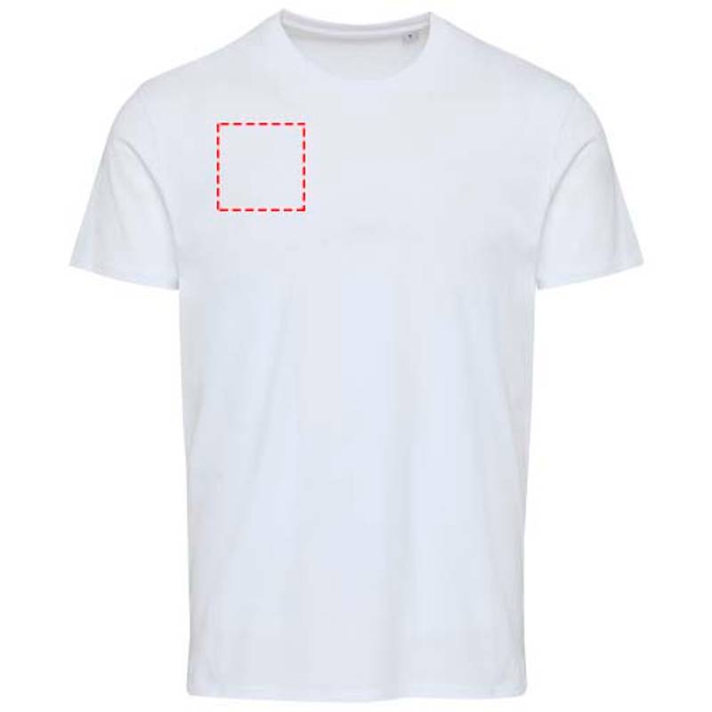 Azurite unisex tričko s krátkym rukávom z org.materiálu 160 g/m², biela XS Azurite unisex tričko s krátkym rukávom z org.materiálu 160 g/m², biela XS