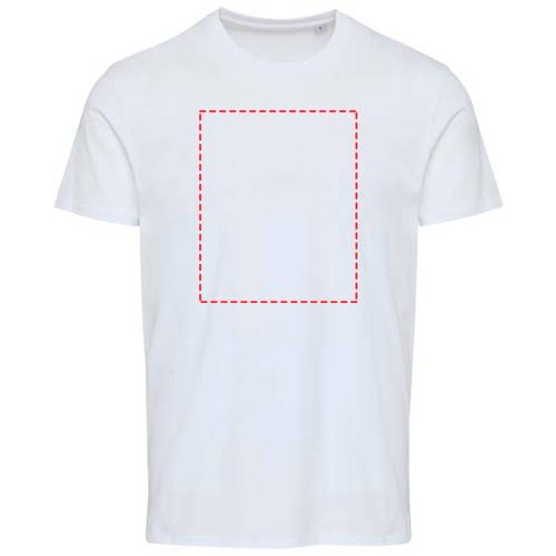 Azurite unisex tričko s krátkym rukávom z org.materiálu 160 g/m², biela XS Azurite unisex tričko s krátkym rukávom z org.materiálu 160 g/m², biela XS