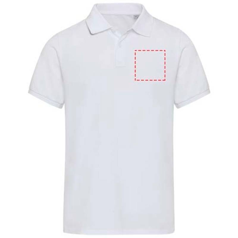Beryl unisex polokošeľa s krátkym rukávom z org.recykl.mat. 220 g, biela XS Beryl unisex polokošeľa s krátkym rukávom z org.recykl.mat. 220 g, biela XS