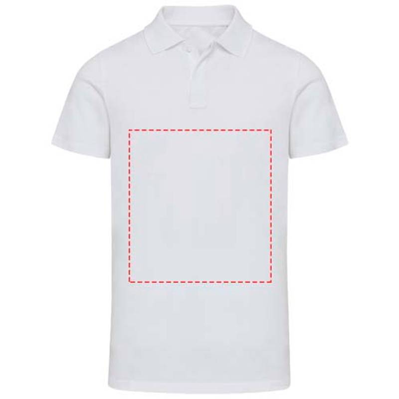 Graphite unisex polokošeľa s krátkym rukávom z org.materiálu 180 g/m², biela XS Graphite unisex polokošeľa s krátkym rukávom z org.materiálu 180 g/m², biela XS