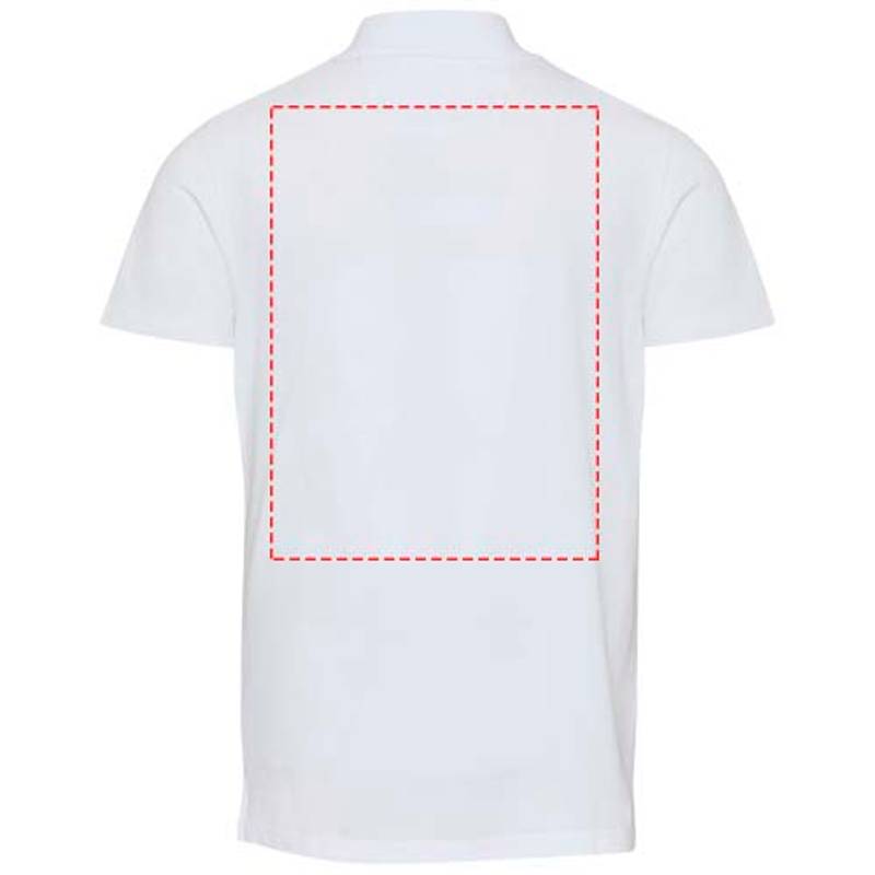 Graphite unisex polokošeľa s krátkym rukávom z org.materiálu 180 g/m², biela XS Graphite unisex polokošeľa s krátkym rukávom z org.materiálu 180 g/m², biela XS