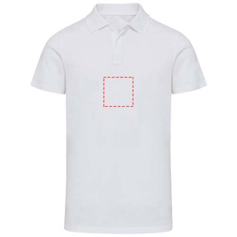 Graphite unisex polokošile s krátkým rukávem z org. materiálu 180 g/m², bílá XS Graphite unisex polokošile s krátkým rukávem z org. materiálu 180 g/m², bílá XS