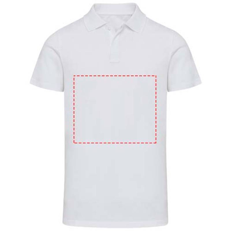 Graphite unisex polokošeľa s krátkym rukávom z org.materiálu 180 g/m², biela XS Graphite unisex polokošeľa s krátkym rukávom z org.materiálu 180 g/m², biela XS