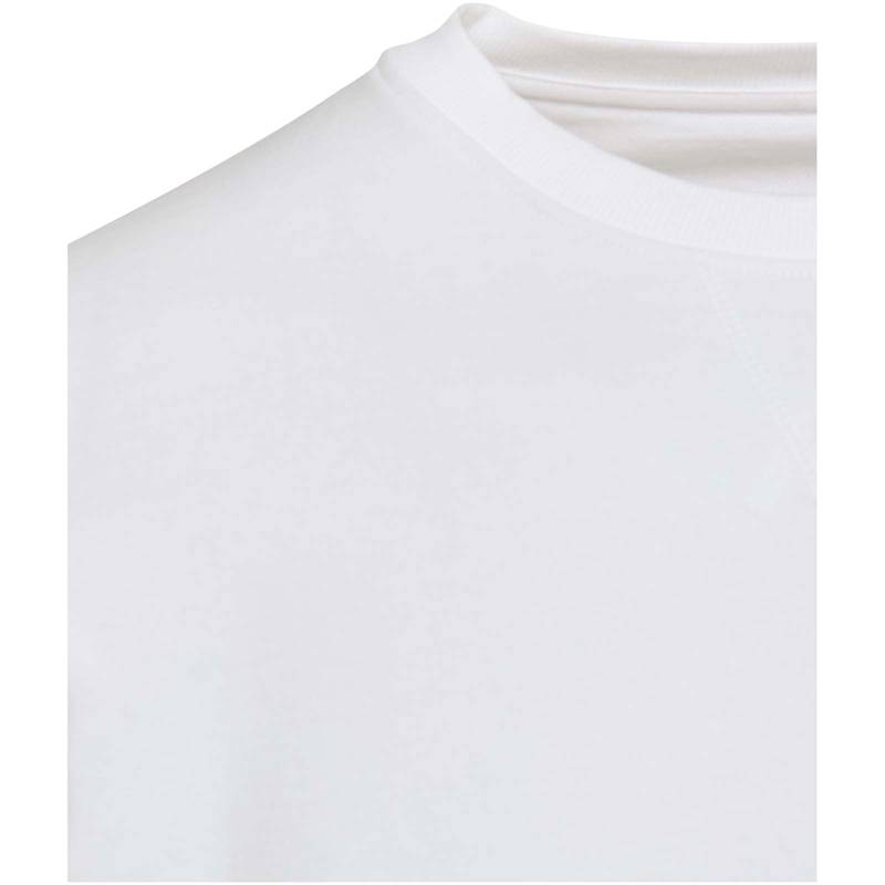 Jasper unisex sveter s okrúhlym výstrihom z org.recykl.mat. 280 g/m, biela XS Jasper unisex sveter s okrúhlym výstrihom z org.recykl.mat. 280 g/m, biela XS
