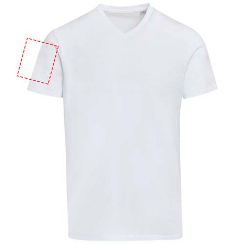 Balfour unisex tričko s krátkym rukávom a výstrihom do V z org.bavlny 200 g/m², biela XS Balfour unisex tričko s krátkym rukávom a výstrihom do V z org.bavlny 200 g/m², biela XS