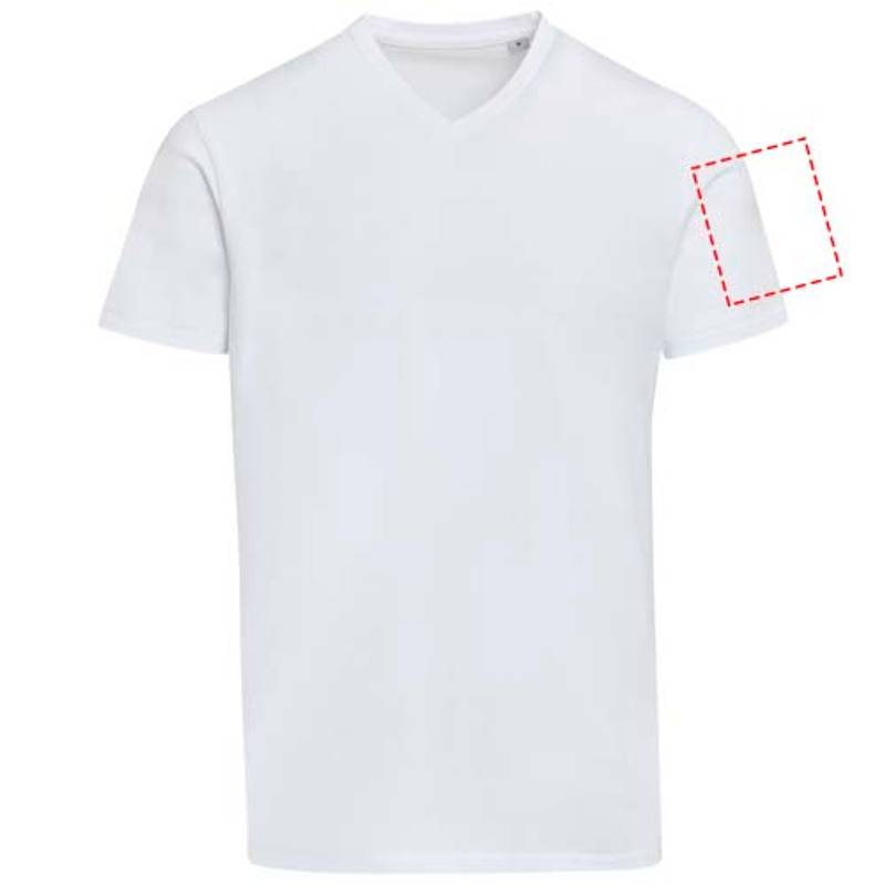 Balfour unisex tričko s krátkym rukávom a výstrihom do V z org.bavlny 200 g/m², biela XS Balfour unisex tričko s krátkym rukávom a výstrihom do V z org.bavlny 200 g/m², biela XS