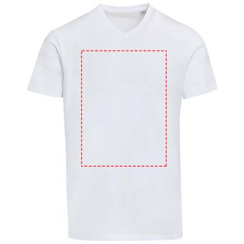 Balfour unisex tričko s krátkym rukávom a výstrihom do V z org.bavlny 200 g/m², biela XS Balfour unisex tričko s krátkym rukávom a výstrihom do V z org.bavlny 200 g/m², biela XS
