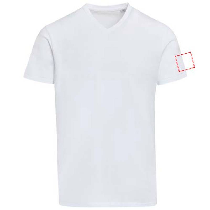 Balfour unisex tričko s krátkym rukávom a výstrihom do V z org.bavlny 200 g/m², biela XS Balfour unisex tričko s krátkym rukávom a výstrihom do V z org.bavlny 200 g/m², biela XS