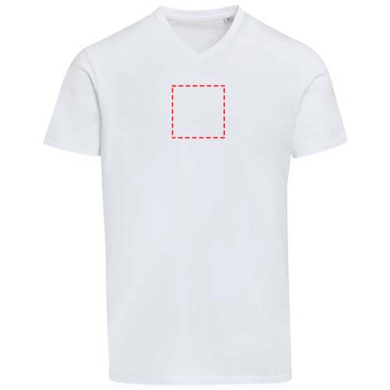 Balfour unisex tričko s krátkym rukávom a výstrihom do V z org.bavlny 200 g/m², biela XS Balfour unisex tričko s krátkym rukávom a výstrihom do V z org.bavlny 200 g/m², biela XS