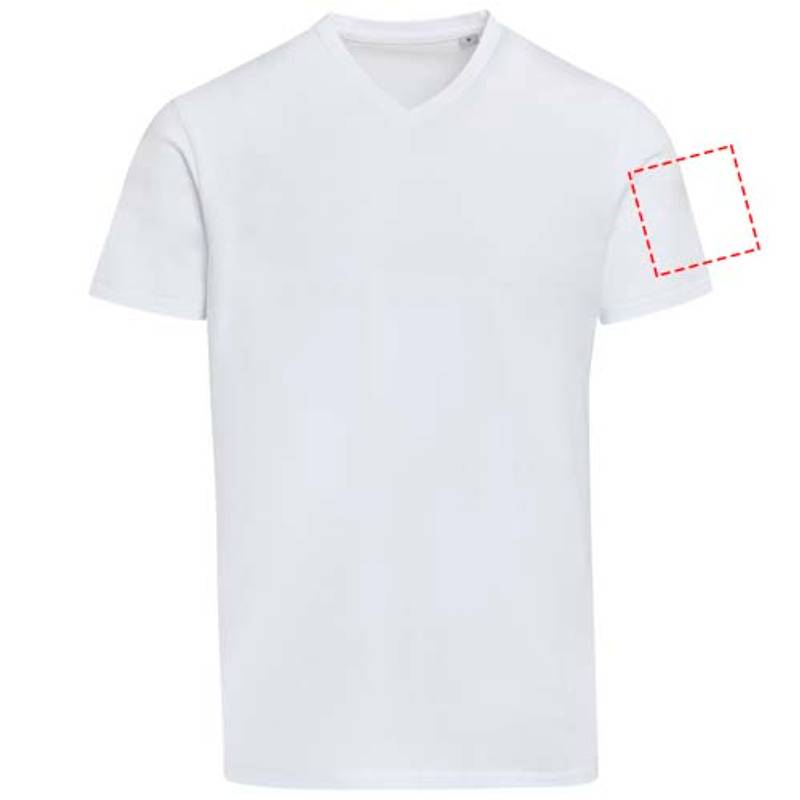 Balfour unisex tričko s krátkym rukávom a výstrihom do V z org.bavlny 200 g/m², biela XS Balfour unisex tričko s krátkym rukávom a výstrihom do V z org.bavlny 200 g/m², biela XS