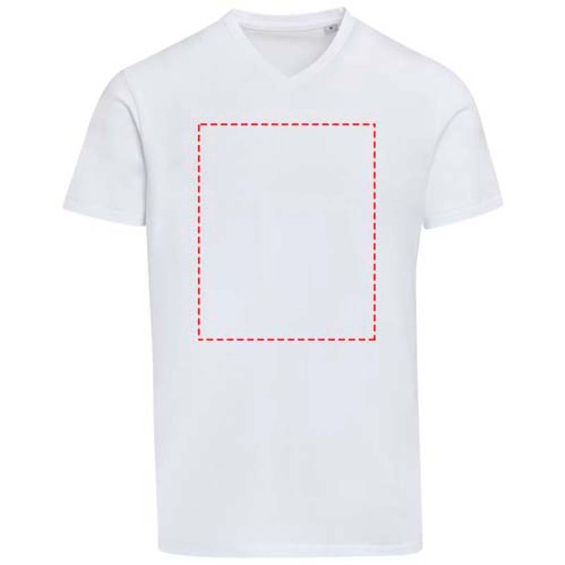 Balfour unisex tričko s krátkym rukávom a výstrihom do V z org.bavlny 200 g/m², biela XS Balfour unisex tričko s krátkym rukávom a výstrihom do V z org.bavlny 200 g/m², biela XS