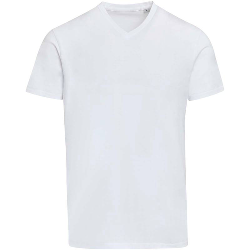 Balfour unisex tričko s krátkym rukávom a výstrihom do V z org.bavlny 200 g/m², biela XS Balfour unisex tričko s krátkym rukávom a výstrihom do V z org.bavlny 200 g/m², biela XS