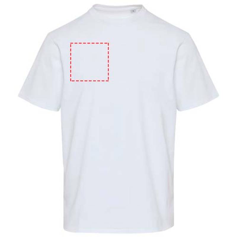 Lucas unisex oversize tričko z OCS organickej priadze 280 g/m2, biela XS Lucas unisex oversize tričko z OCS organickej priadze 280 g/m2, biela XS