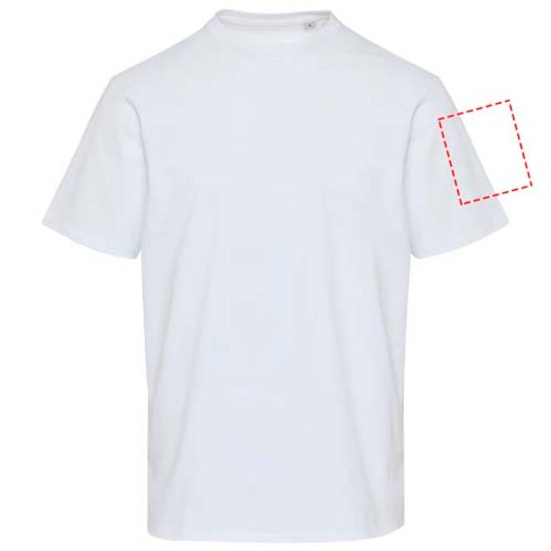 Lucas unisex oversize tričko z OCS organickej priadze 280 g/m2, biela XS Lucas unisex oversize tričko z OCS organickej priadze 280 g/m2, biela XS