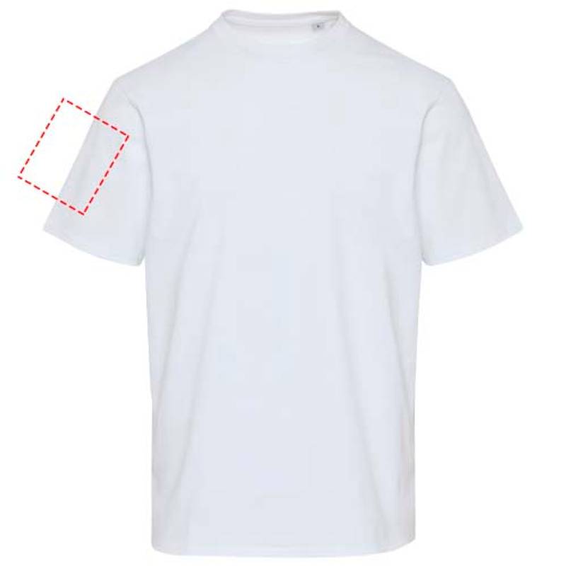 Lucas unisex oversize tričko z OCS organickej priadze 280 g/m2, biela XS Lucas unisex oversize tričko z OCS organickej priadze 280 g/m2, biela XS