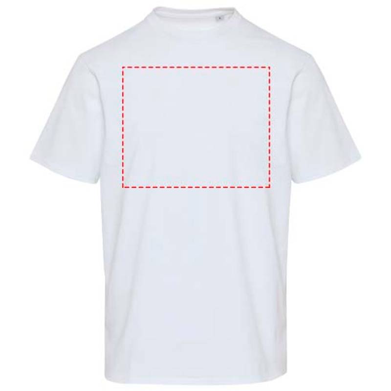 Lucas unisex oversize tričko z OCS organickej priadze 280 g/m2, biela XS Lucas unisex oversize tričko z OCS organickej priadze 280 g/m2, biela XS