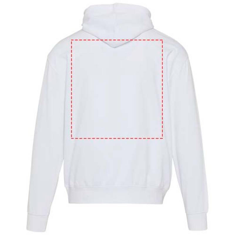 Boris unisex oversize mikina s kapucňou z org.materiálu 280 g/m2, biela XS Boris unisex oversize mikina s kapucňou z org.materiálu 280 g/m2, biela XS
