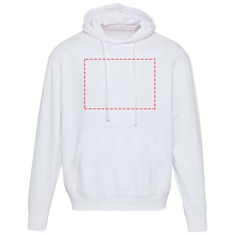 Boris unisex oversize mikina s kapucňou z org.materiálu 280 g/m2, biela XS Boris unisex oversize mikina s kapucňou z org.materiálu 280 g/m2, biela XS