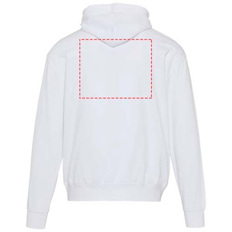 Boris unisex oversize mikina s kapucňou z org.materiálu 280 g/m2, biela XS Boris unisex oversize mikina s kapucňou z org.materiálu 280 g/m2, biela XS
