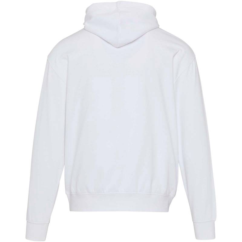 Boris unisex oversize mikina s kapucňou z org.materiálu 280 g/m2, biela XS Boris unisex oversize mikina s kapucňou z org.materiálu 280 g/m2, biela XS
