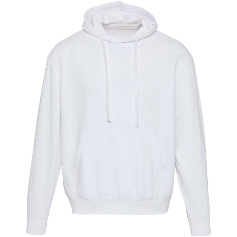 Boris unisex oversize mikina s kapucňou z org.materiálu 280 g/m2, biela XS Boris unisex oversize mikina s kapucňou z org.materiálu 280 g/m2, biela XS