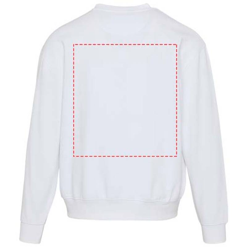 Boris unisex oversize sveter s okrúhlym výstrihom z org.materiálu 280 g/m2, biela XS Boris unisex oversize sveter s okrúhlym výstrihom z org.materiálu 280 g/m2, biela XS