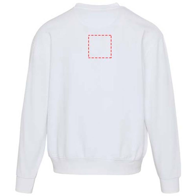 Boris unisex oversize sveter s okrúhlym výstrihom z org.materiálu 280 g/m2, biela XS Boris unisex oversize sveter s okrúhlym výstrihom z org.materiálu 280 g/m2, biela XS