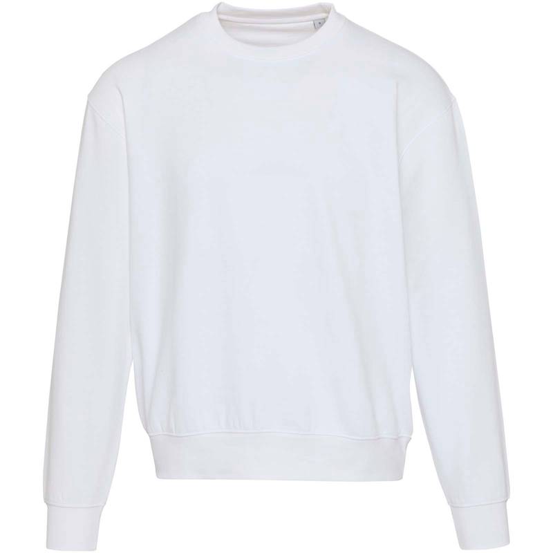 Boris unisex oversize sveter s okrúhlym výstrihom z org.materiálu 280 g/m2, biela XS Boris unisex oversize sveter s okrúhlym výstrihom z org.materiálu 280 g/m2, biela XS