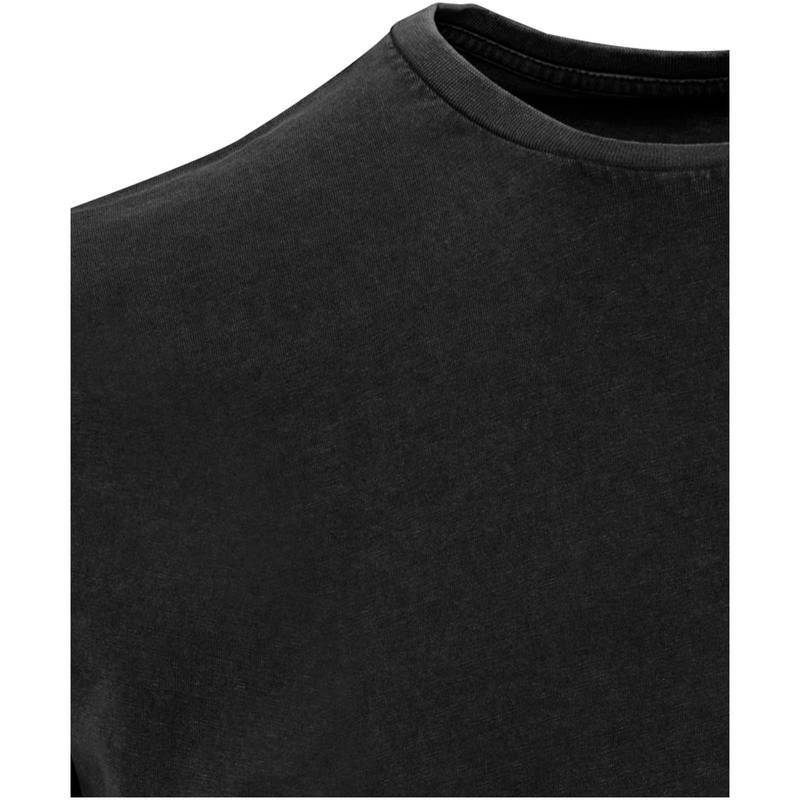 Nanaimo pánske tričko s krátkym rukávom, praná úprava, 160 g/m2, čierna XS Nanaimo pánske tričko s krátkym rukávom, praná úprava, 160 g/m2, čierna XS