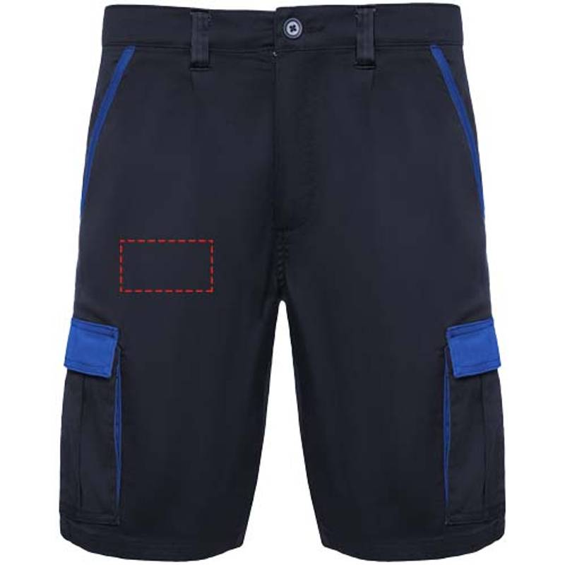 Tahoe pracovné kraťasy 250 g/m2, modrá Navy - modrá Royal S Tahoe pracovné kraťasy 250 g/m2, modrá Navy - modrá Royal S