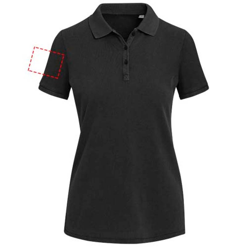 Calgary praná dámska polokošeľa, 200 g/m2, čierna XS Calgary praná dámska polokošeľa, 200 g/m2, čierna XS